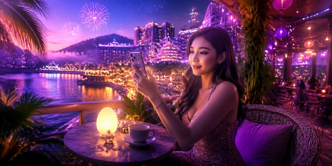 Pemain di Genting Highlands mengakses kasino mudah alih termasuk baccarat melalui fio2 pada telefon pintar