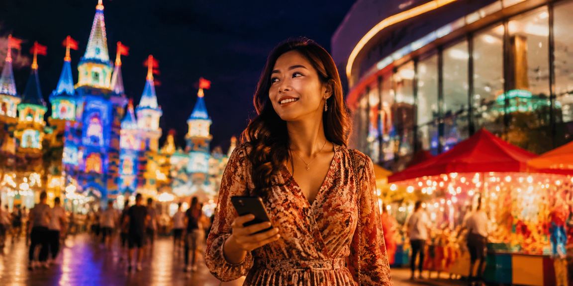 Pemain Malaysia menggunakan peranti mudah alih untuk bermain baccarat dalam talian di platform fio2