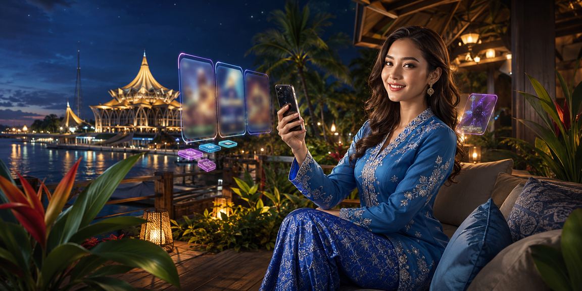 Pengguna di Sarawak mengakses platform fio2 melalui telefon pintar untuk semak odds perlawanan sukan